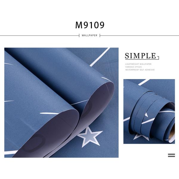 Wallpapers for Wall Decor 45cm Width Stripes Plaid Pattern Home PVC Wallpaper Designs