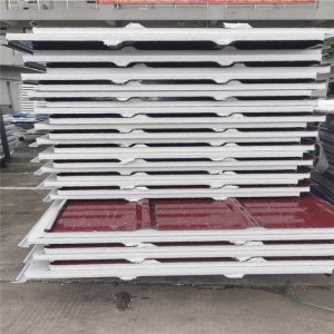 light weight 75mm polystyrene foam sandwich roof panels for for prefabricated