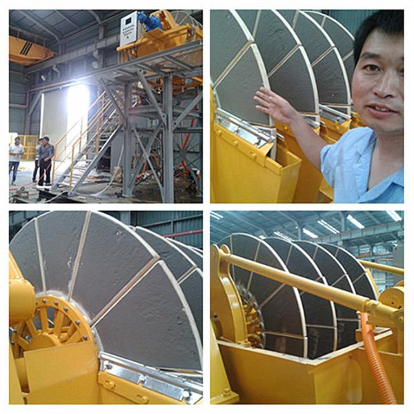 Professional Waste Treatment Machines For Mine Waste Recycling Ceramic Filter Rotary Drum