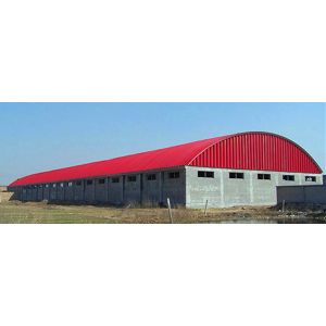Custom Steel Structure Warehouse Q235B Q355B 50-Year Lifespan