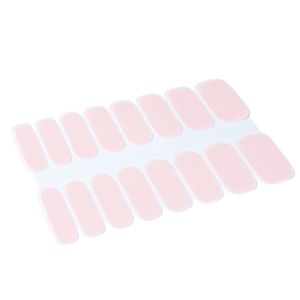 Quality 3D Gel Nail Wraps Semi-Cured Gel Strips with Solid Color and Long-Lasting Effect for sale