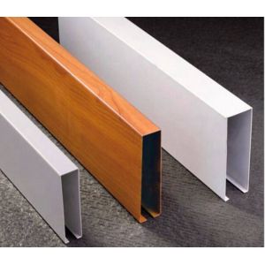 Prepainting Suspended Aluminium Ceiling For Louver Panel Baffle Ceiling