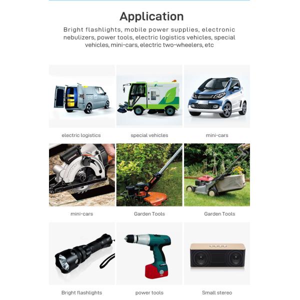 Electric 18650 Lithium Ion Battery Pack 3.6v 3200mah Chargeable