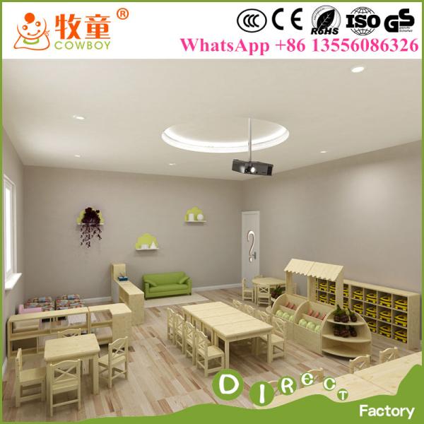 Hot sale Kids wood material and new kindergarten furniture factory supplier in guangzhou china