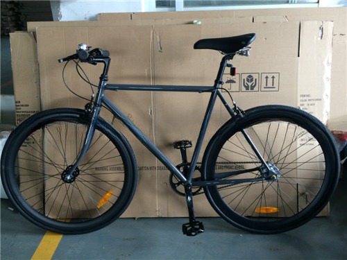 Fixed Gear Bike Nexus Hub 3 Speed Road Bicycle with Steel Fork Material