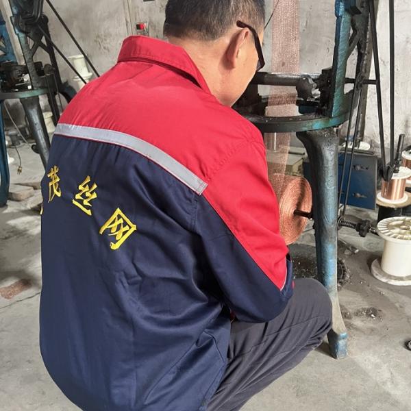 Knitted Copper Wire Mesh 5inch for Pest Control 0.18mm Wire Diameter