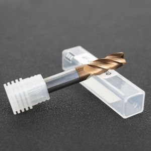 HRC55 Golden Long Reach Endmill 4 To Carbide End Mill