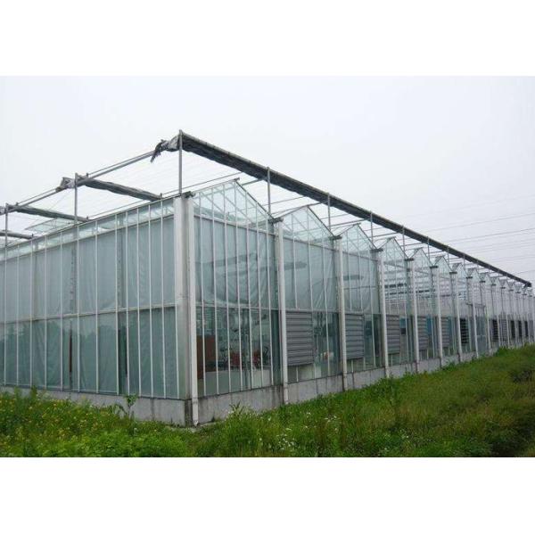 Buy Polycarbonate Plastic Film Multi Span Agricultural Greenhouse at wholesale prices