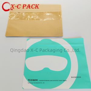 Printable Pattern Logo Transparent Zipper Bag Custom Household Items Underwear