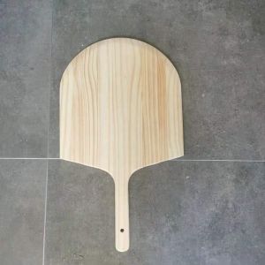 12*22 Inch Premium 12 Inch Wood Pizza Peel Pine Wooden Pizza Paddle 56cm Pizza