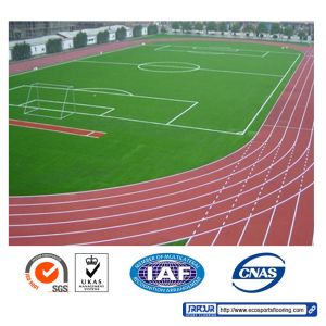 Synthetic Rubber 10 Years Life Eco Sports Flooring Track Harmless