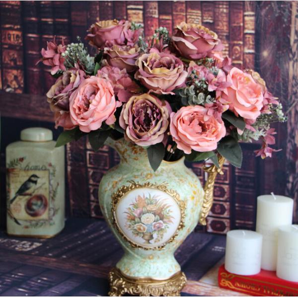 UVG China Market Making Artificial Similar With Rose Flower for Wedding Events