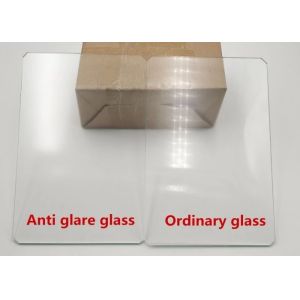 China High Transmission Anti Newton Transparency Diffuse 1mm Non Glare Glass on sale