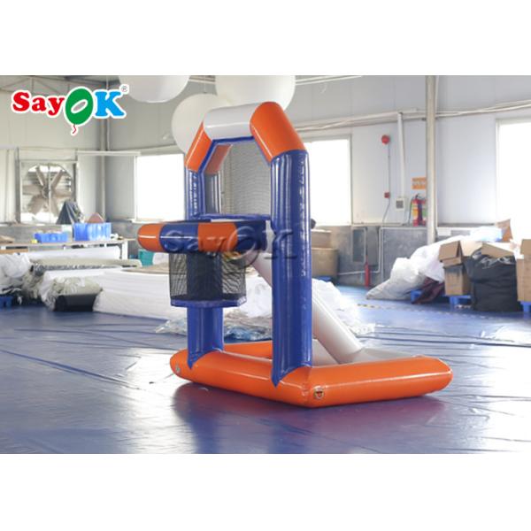 Inflatable Football Game Fire - Proof Inflatable Sports Games / Creative Kids Inflatable Basketball Water Shooting Game