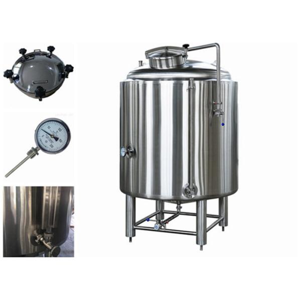 Buy Custom Volume Steam Heating Beer Brewing Tanks , Beer Brewing Equipment at wholesale prices