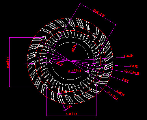 80~89 mm Dia Aluminium Sunflower Cooler Alum Radiator For CPU / Led Heatsink