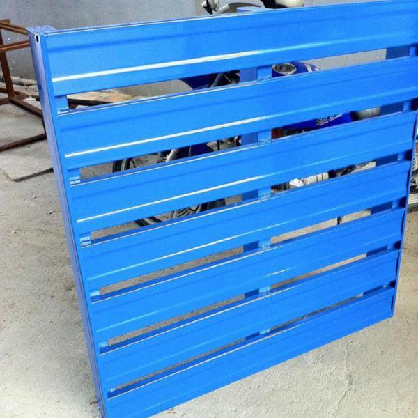 2 Way Entry Type Warehouse Steel Pallet Hot Dip Galvanized Heavy Duty metal pallet