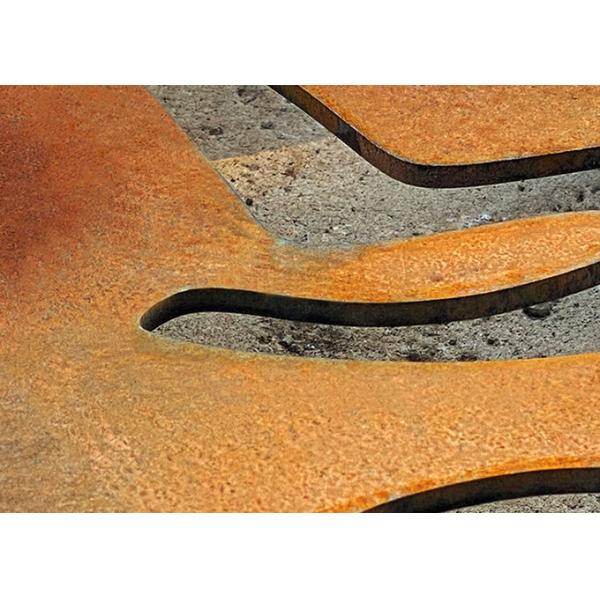 1500mm Corten Steel Screens GN-SH-204 Laser Cut Metal Garden Ornaments Privacy Divider Decorative Screen Panels