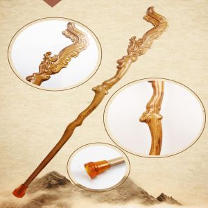 Elderly Custom Wood Walking Canes For Mountain Climbing