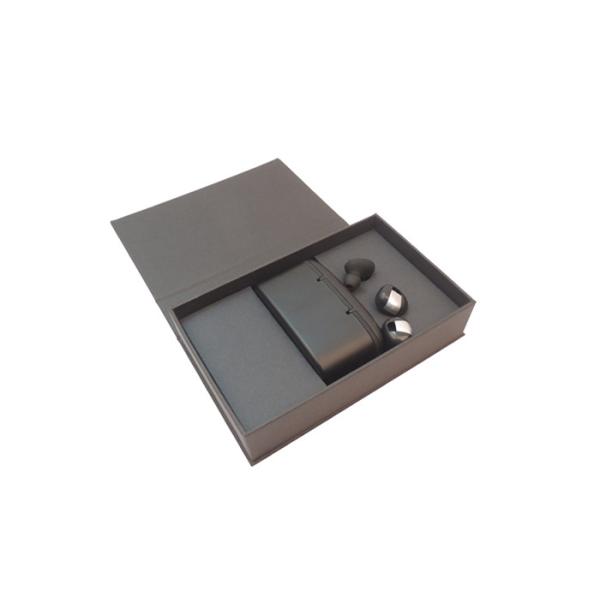Custom Color Printing Magnetic Gift Earphone Packaging Boxes With Paper Inlay