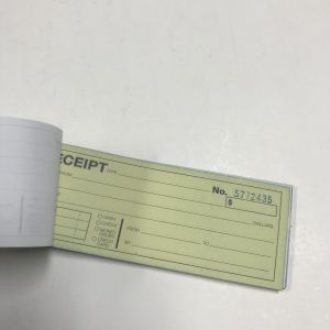 Customizable Receipt Books Sales Books with Company Logo Including Company