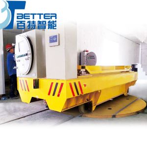 10 ton Steerable Trackless handling Transfer Trolley