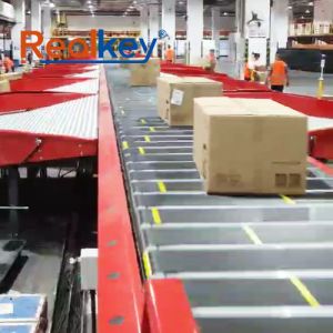 OEM/ODM Package Sorter Conveyor Sortation Systems Reduced Cargo Damage