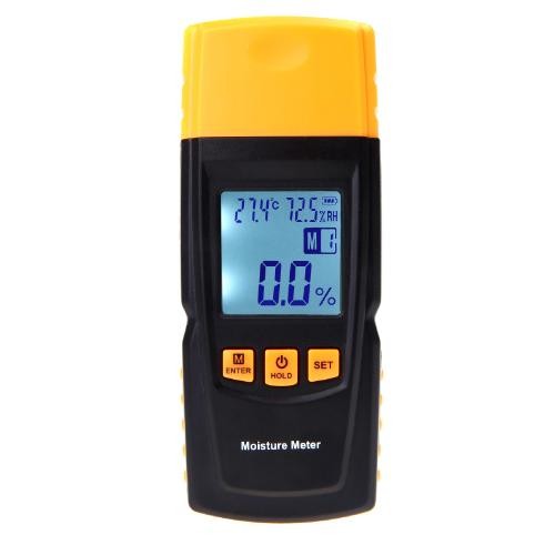 Buy Simple Operations Woods Moisture Temperature Humidity Meter Tester Digital LCD Model H10382 at wholesale prices