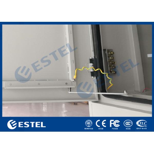 Single Wall Galvanized Steel 42U Outdoor Telecom Cabinet