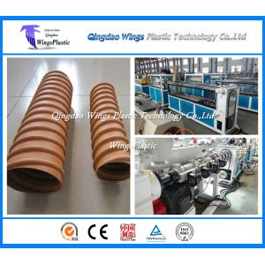 HDPE / PVC Bridge Prestressed Pipe Manufacturing Machine / Extrusion Line