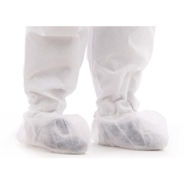 Buy Disposable Elastic Nonwoven Waterproof Shoe Covers 35g/m2 at wholesale prices