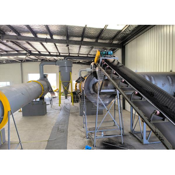 Large Capacity Compound Fertilizer Powder Granulation Machine Rotary Drum Granulator