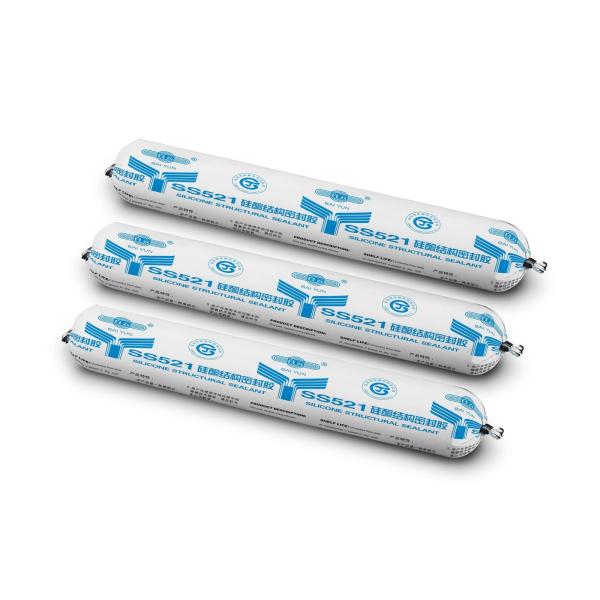 SS521 One Part Silicone Structural Sealant Aluminum Patio Roof Sealant