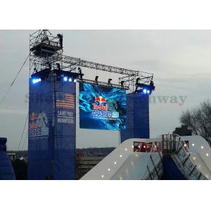 P6mm Giant Led Digital Advertising Display Waterproof Outdoor 1R1G1B SMD2727