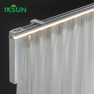 Smooth Silent Electric Curtain Track Light Linear Electrophoresis LED Strip Rail