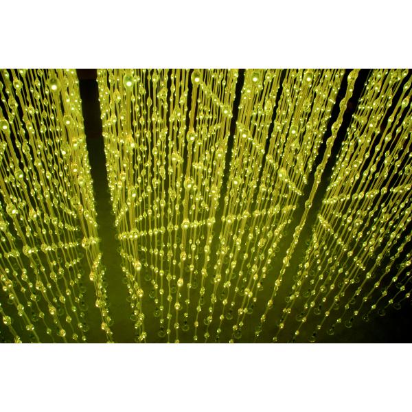 Outdoor Flexible Led Curtain 60Hz Led Transparent Screen