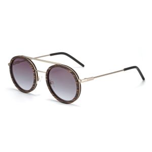 Men Wooden UV400 Bamboo Frame Sunglasses Polarized