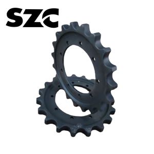 Custom Excavator Roller Chain Sprocket ZAX330 Undercarriage Components