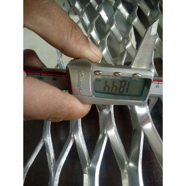 Aluminium Expanded Metal Sheet 20mm Strand Width Expanded Metal Sheet Roll