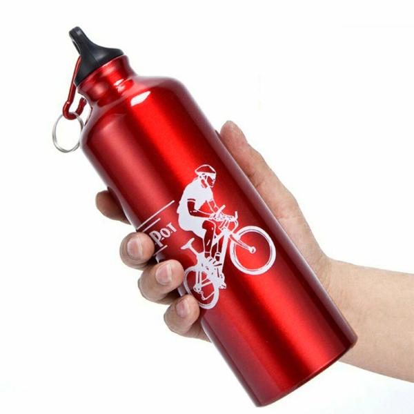 cheap custom black 500ml aluminum beer bottle, with plastic lid sports drinking water bottle aluminum wholesale