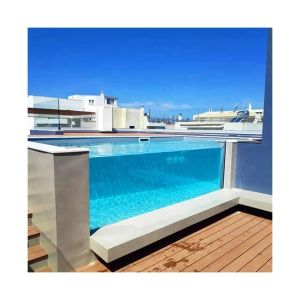 Villa Into A Paradise With Clear Acrylic Panels And Infinity Pool