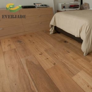 Smooth Three Layer Engineered Wood Flooring Walnut White Red Oak Engineered