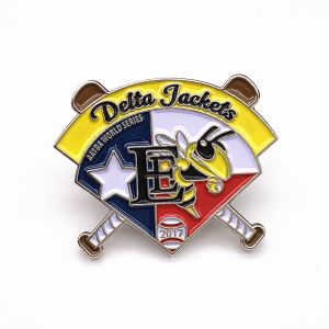 Promotional Personalised Pin Badges , Custom Made Enamel Pins With Epoxy