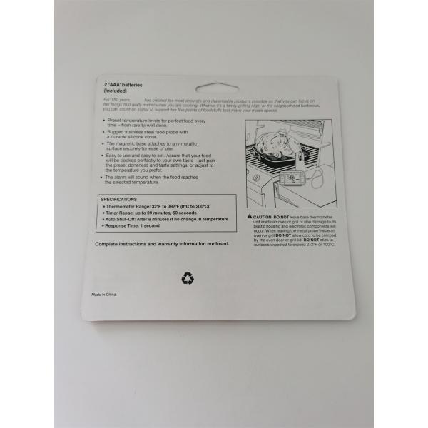 Vegetable Customized Paper Blister Packaging Pantone / PMS Printing