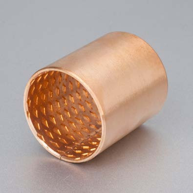 Marginal Lubricating Bronze Sleeve Bearings CuSn10Pb10