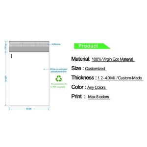 Poly Mailing Bags/Shipping Envelopes/Courier Bags, mailing envelope plastic