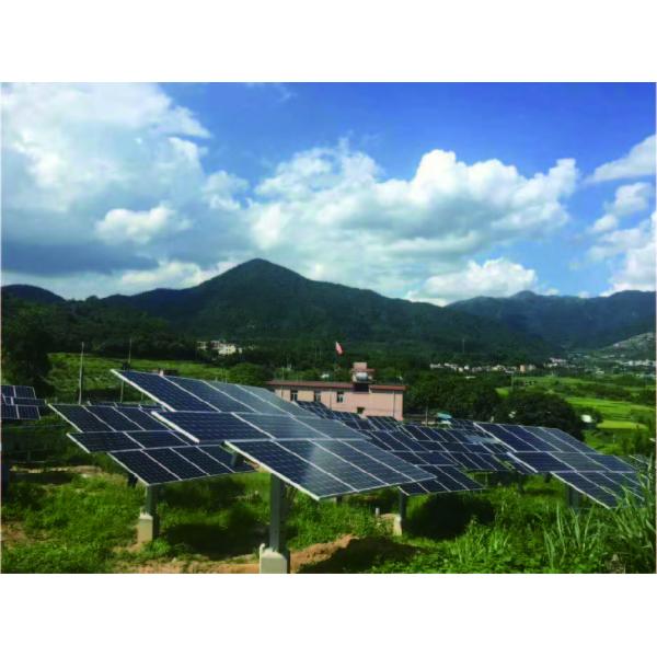 Aluminum Solar Panel Ground Mounting Systems Frameless for Home power system