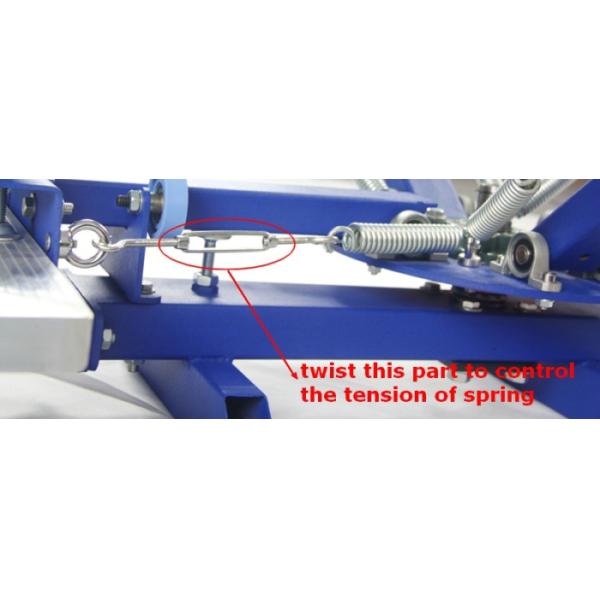 Manual 4 Color Screen Printing Press