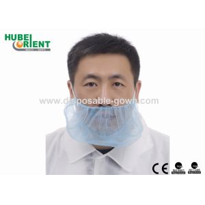 Quality Breathable Double Elastic 10gsm Nonwoven Beard Cover for sale