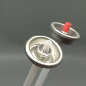 Fire Extinguisher Spray Valve Customizable Discharge Assembly with Locking Seal